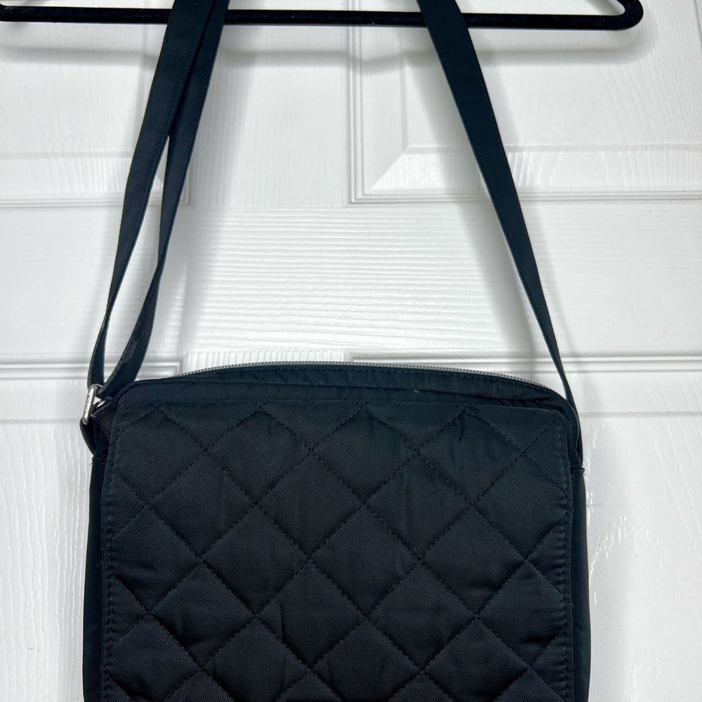 Vera Bradley Black Quilted Crossbody Bag